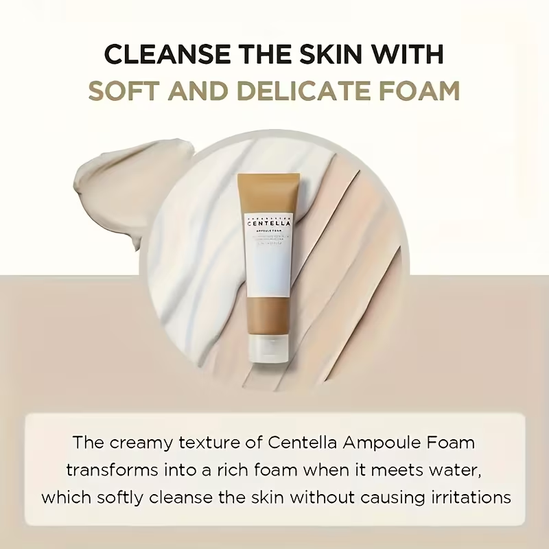 Halora Centella Ampoule Foam Cleanser
