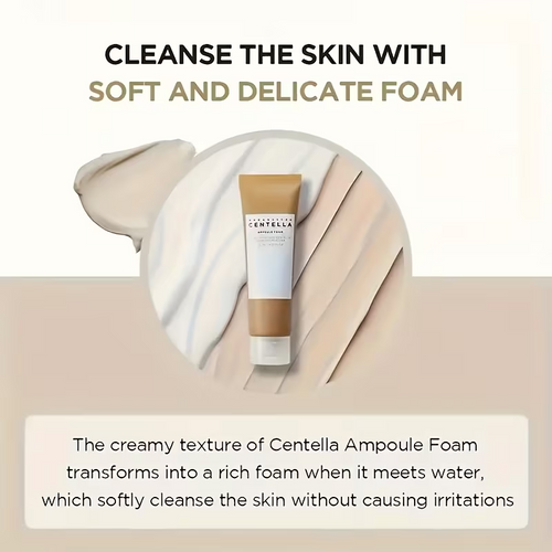 Halora Centella Ampoule Foam Cleanser