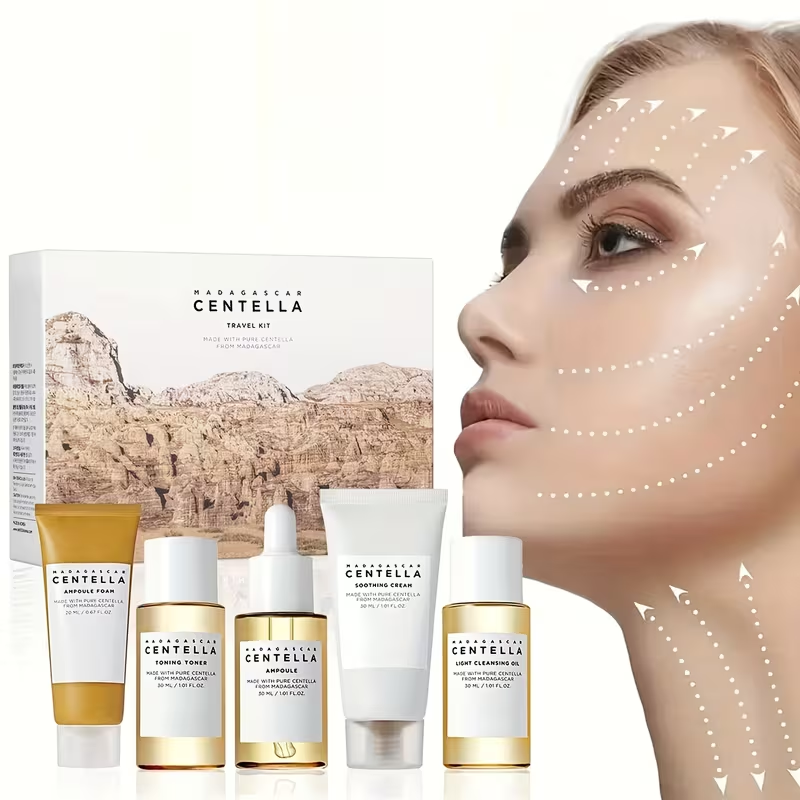 Halora Centella Asiatica 5-Piece Skincare Set