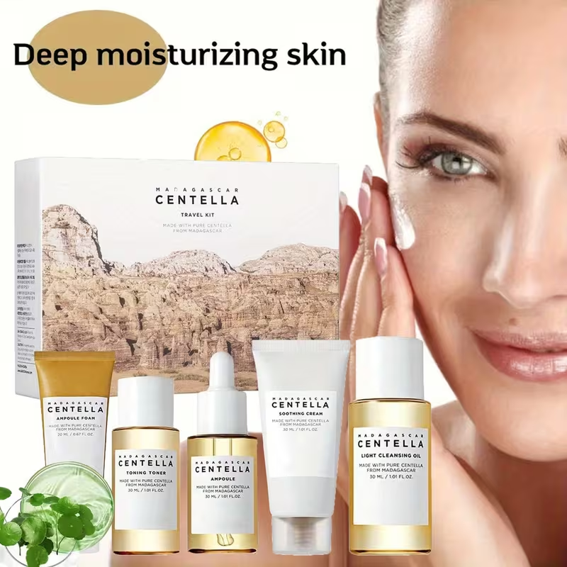 Halora Centella Asiatica 5-Piece Skincare Set